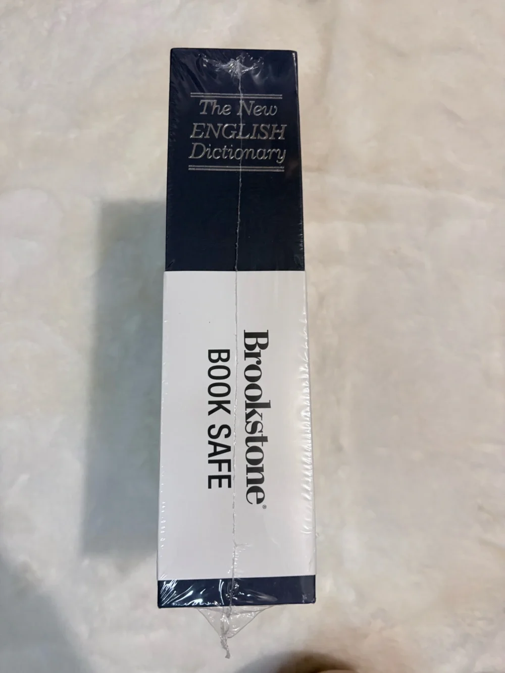 Brookstone Navy and Gold Book Safe